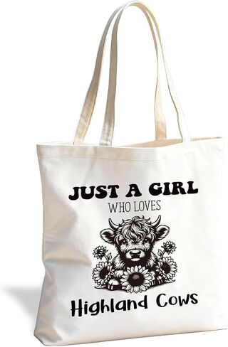 Funny Animal Canvas Tote Bag, Everyday Carryall for Shopping Work Library in Saudi Arabia
