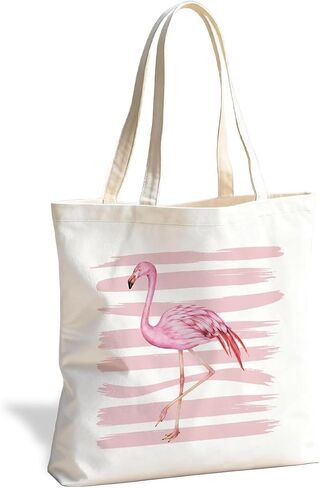 Funny Animal Canvas Tote Bag, Everyday Carryall for Shopping Work Library in Saudi Arabia