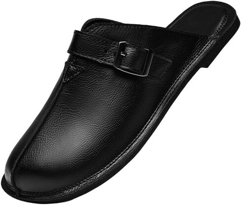 Men's retro fashion casual design, comfortable slippers, suitable for daily wear, smooth texture in Saudi Arabia