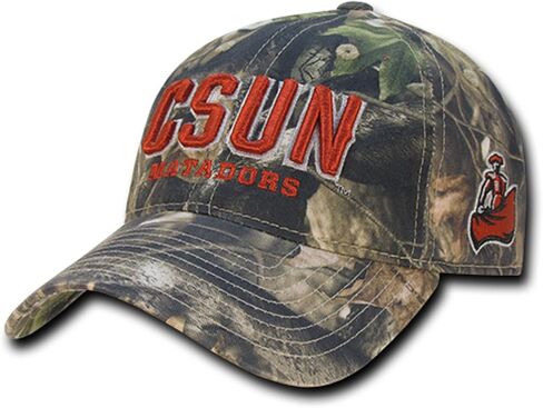 University of Cal State Northridge CSUN Matadors Cotton Hybricam Camo Camouflage Polo Style Baseball Ball Cap Hat in Saudi Arabia