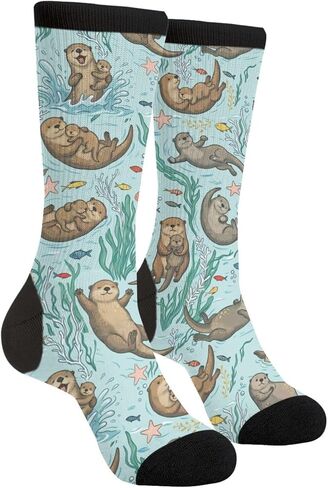 YISHOW Socks Gifts For Men Women Funny Novelty Dress Socks in Kuwait