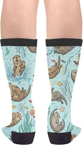 YISHOW Socks Gifts For Men Women Funny Novelty Dress Socks in Kuwait