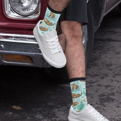 YISHOW Socks Gifts For Men Women Funny Novelty Dress Socks in Kuwait