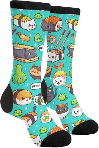 YISHOW Socks Gifts For Men Women Funny Novelty Dress Socks in Kuwait