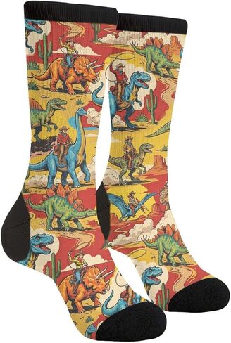 YISHOW Socks Gifts For Men Women Funny Novelty Dress Socks in Kuwait