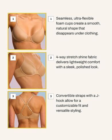 Natori Womens Everfit Convertible T-Shirt Bra in Kuwait