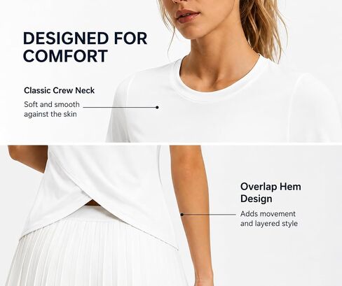 Women's Short Sleeve Athletic Shirts Open Back Workout Tops Quick Dry Loose Fit Gym Running Yoga T Shirt in Kuwait
