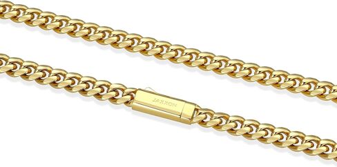 JAXXON - Youth Cuban Link Chain - Gold & Silver, 16-18 inch in Saudi Arabia