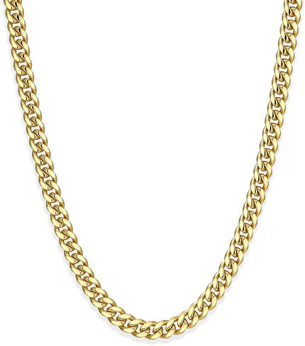 JAXXON - Youth Cuban Link Chain - Gold & Silver, 16-18 inch in Saudi Arabia