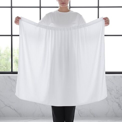 4 Pcs Spa Wrap Towel Wrap for Women Women's Shower Wraps Robes Bath Robe Spa Robe with Adjustable Closure Elastic Top in Kuwait