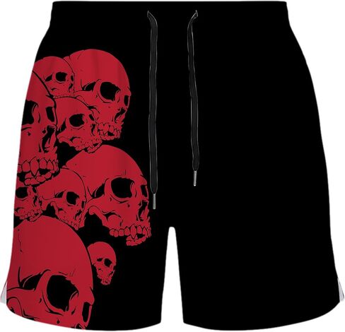 Men's Athletic Running Shorts with Pockets,Lightweight Quick Dry Basketball Workout Gym Shorts for Men in Kuwait