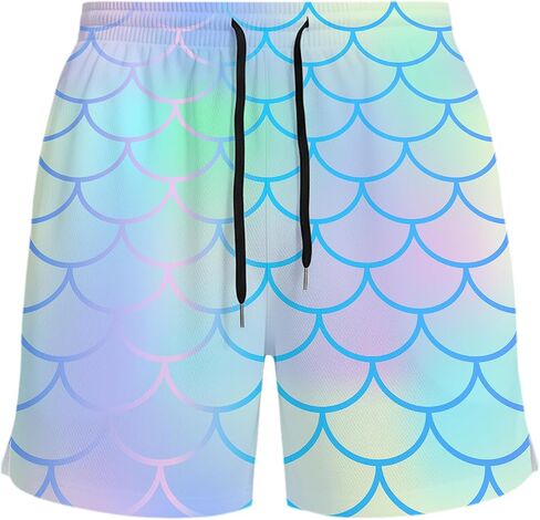 Men's Athletic Running Shorts with Pockets,Lightweight Quick Dry Basketball Workout Gym Shorts for Men in Kuwait