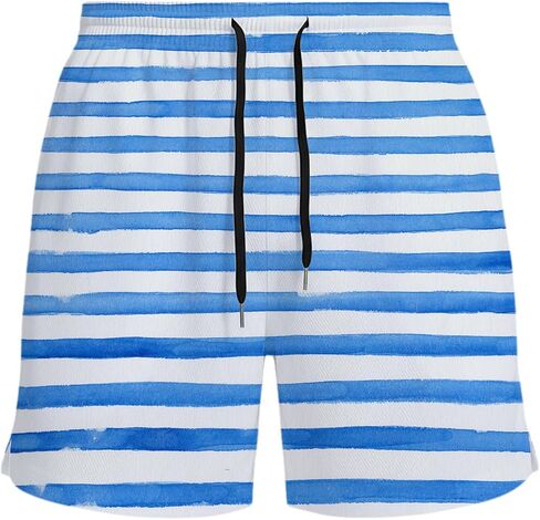 Men's Athletic Running Shorts with Pockets,Lightweight Quick Dry Basketball Workout Gym Shorts for Men in Kuwait