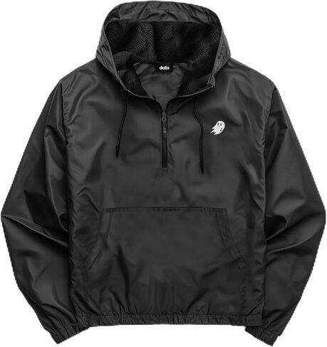 سترة DALIX Ghost Pullover خفيفة الوزن سترة واقية من الرياح في الهواء الطلق وقابلة للتنفس والمشي لمسافات طويلة والسفر للرجال in Kuwait