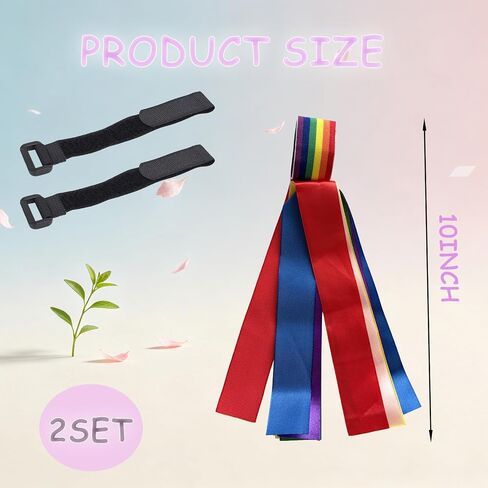 2 Pcs Luggage Identifiers Tag Ribbons, Luggage Identifiers with Button Design, Colorful Ribbon Luggage Identifier for Suitcases, Carts and Travel Bags in Saudi Arabia
