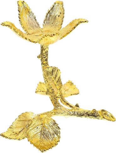 Cabilock Crystal Ball Display Base Metal Rose Stand Decorative Gem Holders Sphere Stand Pedestal in Saudi Arabia