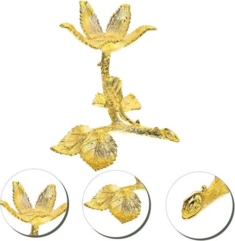 Cabilock Crystal Ball Display Base Metal Rose Stand Decorative Gem Holders Sphere Stand Pedestal in Saudi Arabia