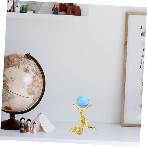 Cabilock Crystal Ball Display Base Metal Rose Stand Decorative Gem Holders Sphere Stand Pedestal in Saudi Arabia
