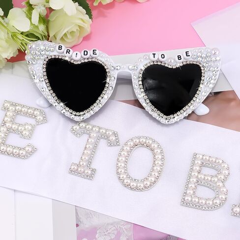 نظارات شمسية ووشاح للعزوبية وحفلات الزفاف وحفلات الزفاف من KICOSY Bride to Be in Kuwait
