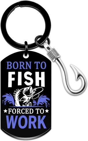 Fishing Gifts for Men Fish Keychain Cool Fishing Accessories for Fisherman Dad Fathers Day Fisherman Gifts for Husband Boyfriend Birthday Christmas Gift for Adults Fish Stuff in Saudi Arabia