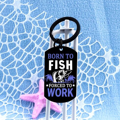 Fishing Gifts for Men Fish Keychain Cool Fishing Accessories for Fisherman Dad Fathers Day Fisherman Gifts for Husband Boyfriend Birthday Christmas Gift for Adults Fish Stuff in Saudi Arabia