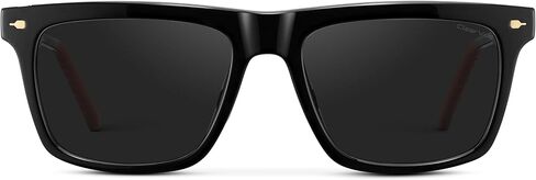 نظارات شمسية مربعة مستقطبة للرجال من WearMe Pro - نمط رياضي كبير الحجم للتنس وكرة البيسبول | عدسة مضادة للوهج، قبضة مضادة للانزلاق in Kuwait