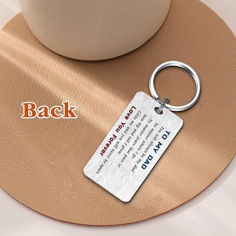 Dad Fathers Day Keychain Gifts from Daughter - Flag Keychain for My Father, Dad Birthday Retirement Present for Men, The Man The Myth The Legend in Saudi Arabia