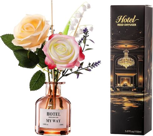 My Way Hotel Reed Diffuser – Scented Sticks for Home & Office | My Way Hotel Reed Diffuser Sticks Set – Luxury Long-Lasting Scent for Bedroom, Bathroom, Living Room & Office in Saudi Arabia