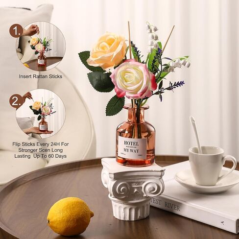 My Way Hotel Reed Diffuser – Scented Sticks for Home & Office | My Way Hotel Reed Diffuser Sticks Set – Luxury Long-Lasting Scent for Bedroom, Bathroom, Living Room & Office in Saudi Arabia
