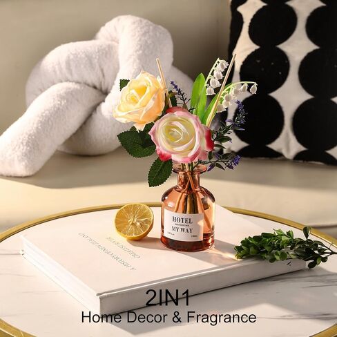 My Way Hotel Reed Diffuser – Scented Sticks for Home & Office | My Way Hotel Reed Diffuser Sticks Set – Luxury Long-Lasting Scent for Bedroom, Bathroom, Living Room & Office in Saudi Arabia