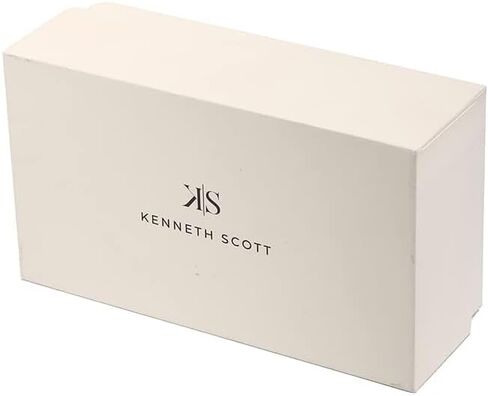 Kenneth Scott Women’s Analog Casual Watch | White Dial, Rose Gold Case & Strap, 30mm-K22523-RMKW in Saudi Arabia
