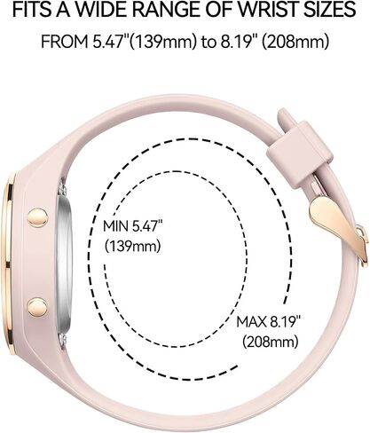 BOFAN Waterproof Sports Women's Digital Watch Chronograph Silicone Strap Watch in Saudi Arabia