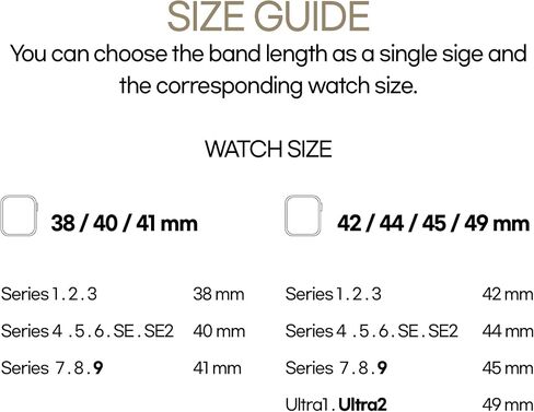 Premium Calfskin Leather Band Replacement Watch Strap with Crown Rose Gold Buckle Compatible with Watch Series 7 6 5 4 3 2 1 38mm to 45mm (Black, 49mm/45mm/44mm/42mm) in Saudi Arabia