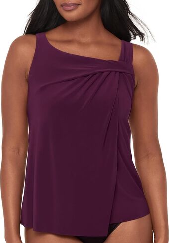 Miraclesuit Women's Swimwear Atria Underwire High Neck Tankini Top in Kuwait