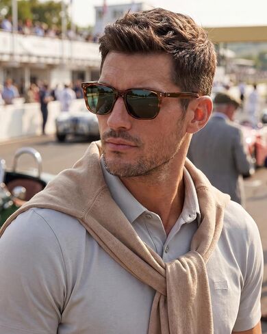 CARFIA Acetate Polarized Sunglasses for Men Classic Retro Style CA5402 | Anti-Glare, Handmade Acetate, Hypoallergenic and Non-fading, UV Protection, Perfect for driving, beach, golf and gifting in Kuwait