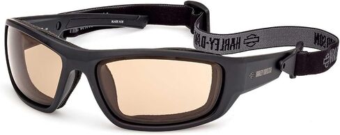 Harley-Davidson Blaze Ace Light-Adjusting Amber Riding Sunglasses, W/Headstrap in Kuwait