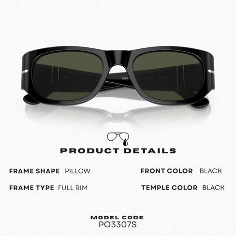 Persol PO3307S pillow Shape Sunglasses With Official Eyewear Kit in Kuwait