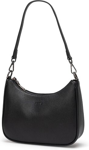 Alldaily Shoulder Bag for Women Hobo Purse Textured Vegan Leather Crossbody Handbag with Removable Adjustable Strap in Saudi Arabia