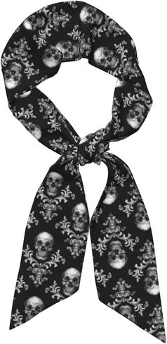 WOAIDY Silky Satin Fashion Scarf, Versatile Long Thin Headscarf For Hair, Neck, And Handbag Accessories in Saudi Arabia