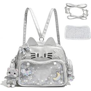 Ita Bag Kawaii Cute Backpack with Pin Display Insert Anime Crossbody Bags Y2K Messenger Itbag Women Shoulder Purse in Saudi Arabia