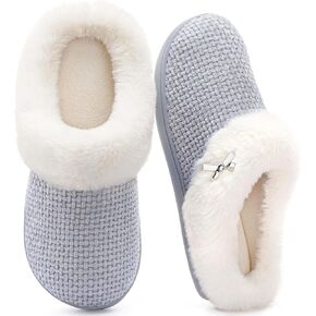 ULTRAIDEAS Women's Cozy Memory Foam Slippers, Anti-Slip Rubber Sole House Shoes for Indoor Outdoor in Saudi Arabia