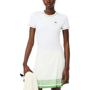 Lacoste Women's Contrast Trim Jersey T-Shirt in Saudi Arabia