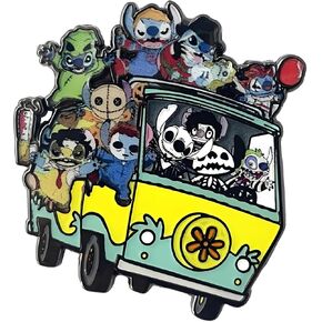 Halloween Horror Pin, Metal Anime Cartoon Pins for Women and Men in Kuwait