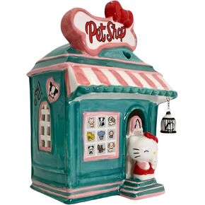 Blue Sky Clayworks Hello Kitty Pet Shop Candle House, Home & Kitchen Accessories, Ceramic, 24076 in Kuwait