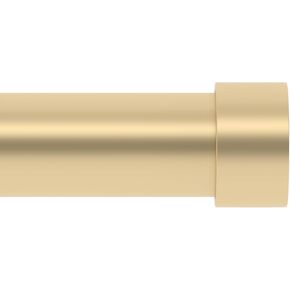 Gold Curtain Rod 84 inch, Heavy Duty Curtain Rods for Windows Adjustable, 1 inch Metal Drapery Rods with End Cap Finials, Modern Drapery Rods for Sliding Door, Bedroom, Living Room in Saudi Arabia