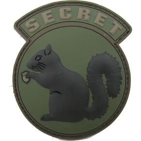 Secret Squirrel Morale Patch - PVC (Woodland (Forest)) in Saudi Arabia