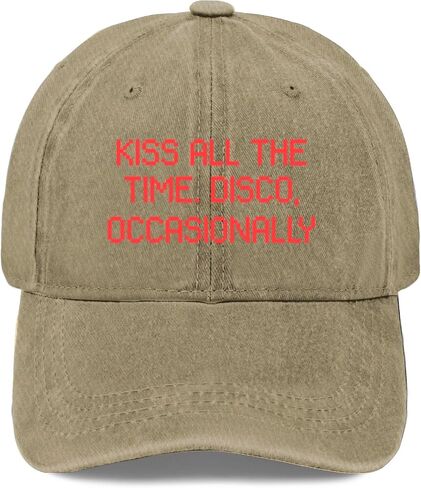 Kisses All The Time discos-Occasionally Hats for Men Fashion Washed Distressed in Kuwait