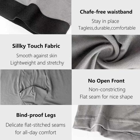 DIKOCO Men's Stretch Boxer Briefs 10 Pack Men's Trunk Underwear Safer Nuts Boxers Brief Underwear in Saudi Arabia