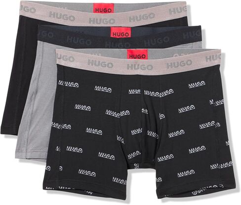 HUGO Men's 3-pack Metallic Boxer Brief Gift Set in Kuwait