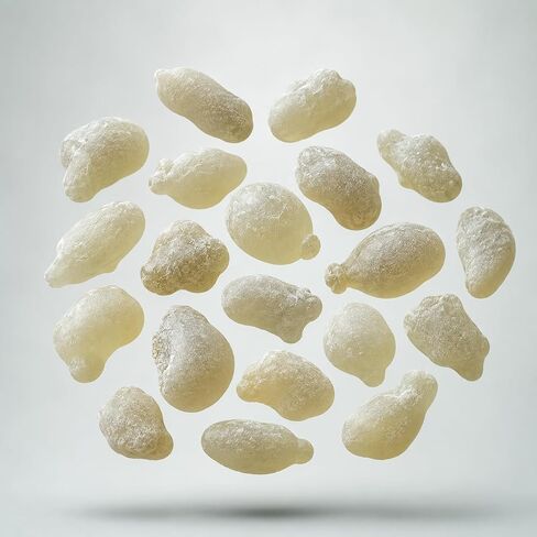 Premium Omani Frankincense Resin 50g | Authentic Hojari Boswellia Sacra Incense Resin | Wild-Harvested Frankincense Tears for Meditation, Aromatherapy & Spiritual Rituals in Kuwait